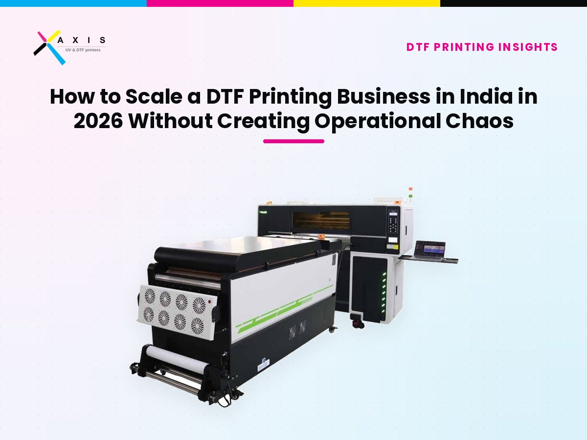 How to Scale a DTF Printing Business in India in 2026 Without Creating Operational Chaos