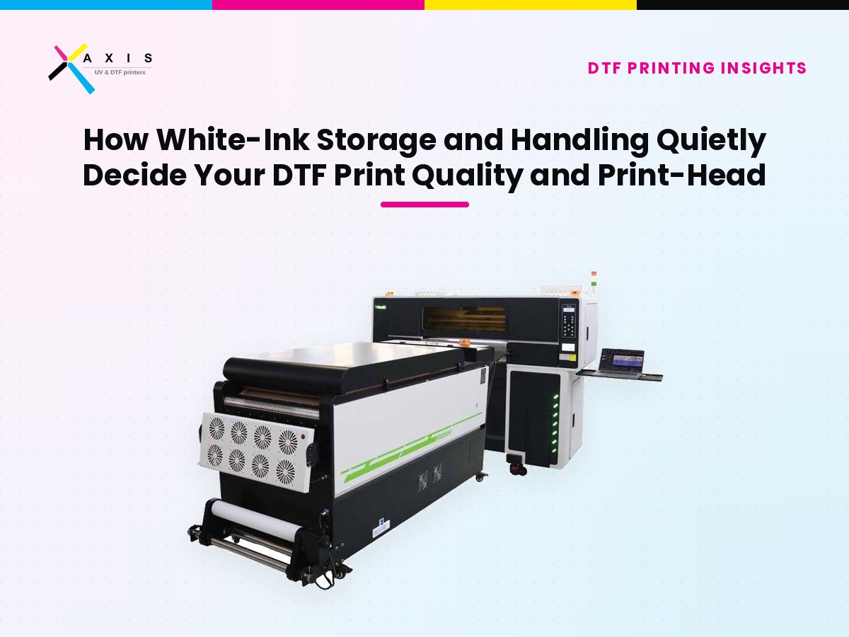 How White-Ink Storage and Handling Quietly Decide Your DTF Print Quality and Print-Head Life in 2026