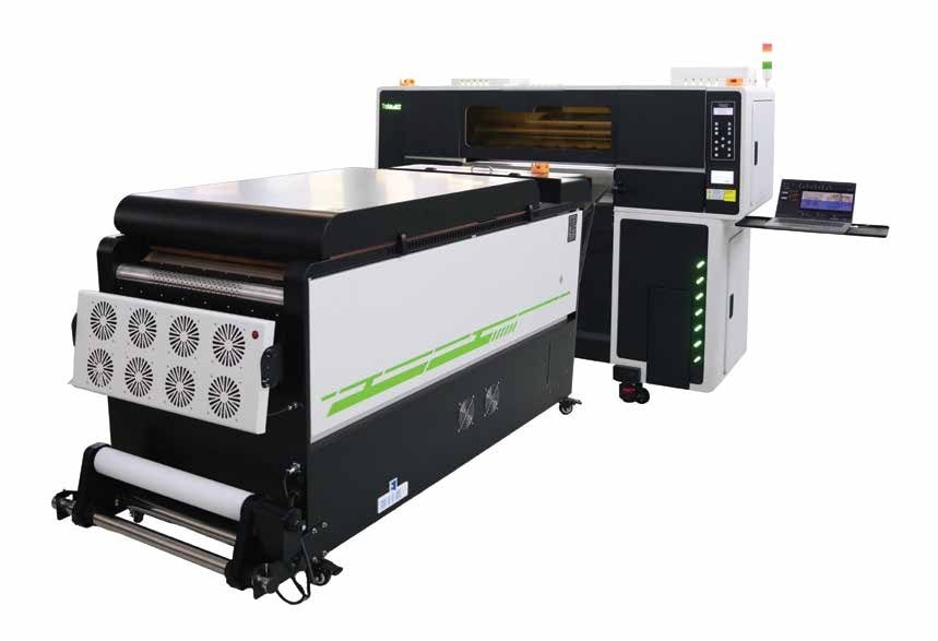 Nexus 600 6H DTF printer with powder shaker